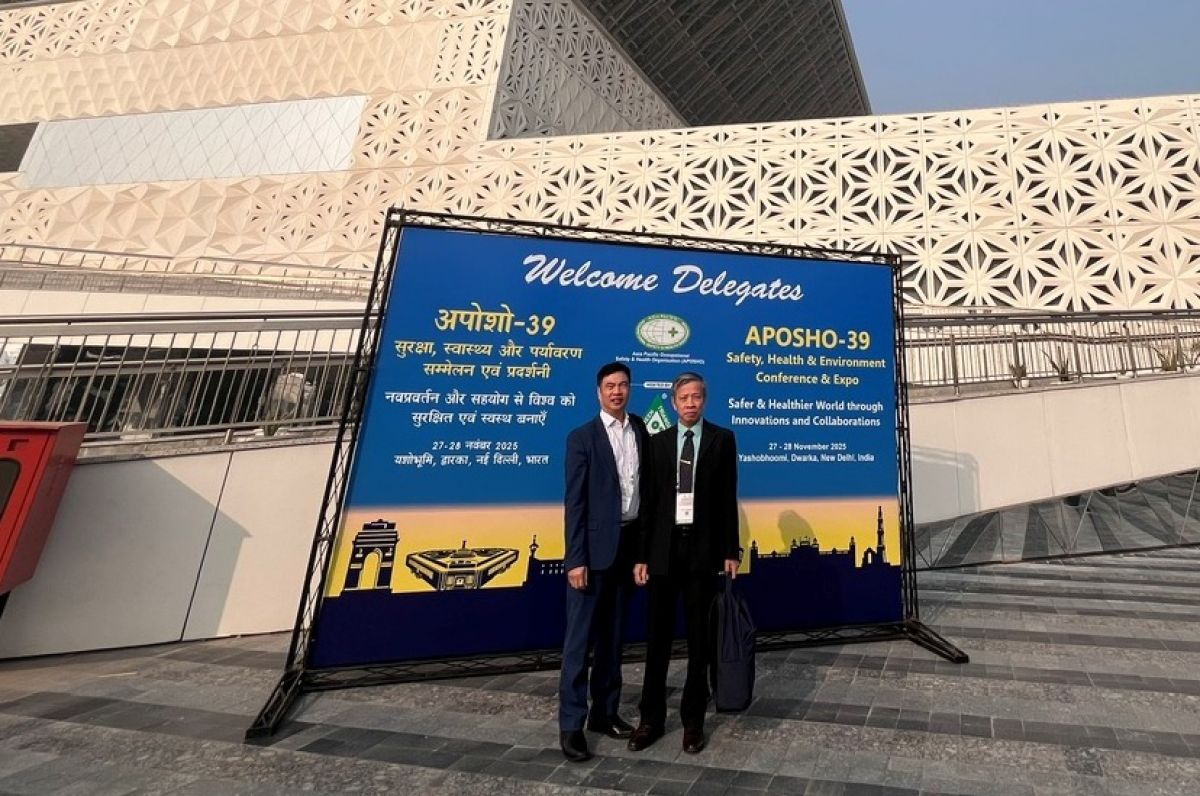 Viện Khoa học An to&agrave;n v&agrave; Vệ sinh lao động tham dự Hội nghị APOSHO 39: Mở rộng kết nối, cập nhật xu hướng v&agrave; th&uacute;c đẩy hợp t&aacute;c quốc tế