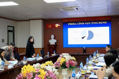 Nghiệm thu ch&iacute;nh thức cấp Tổng Li&ecirc;n đo&agrave;n nhiệm vụ "Nghi&ecirc;n cứu, đ&aacute;nh gi&aacute; hiện trạng &ocirc; nhiễm c&aacute;c hợp chất hữu cơ bền polybrom diphenyl ete (PBDEs) trong bụi lơ lửng tại khu vực l&agrave;m việc", m&atilde; số: 2023/04/CTTĐ-ATVSLĐ