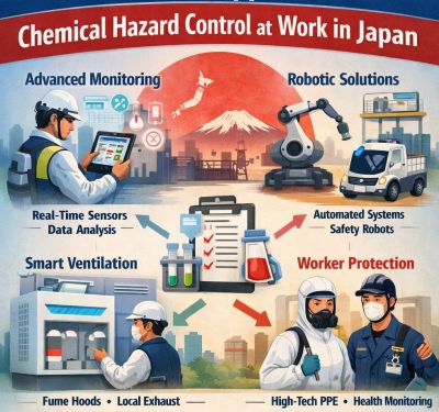 Nhật Bản: Phương ph&aacute;p tiếp cận mới trong kiểm so&aacute;t mối nguy h&oacute;a chất tại nơi l&agrave;m việc