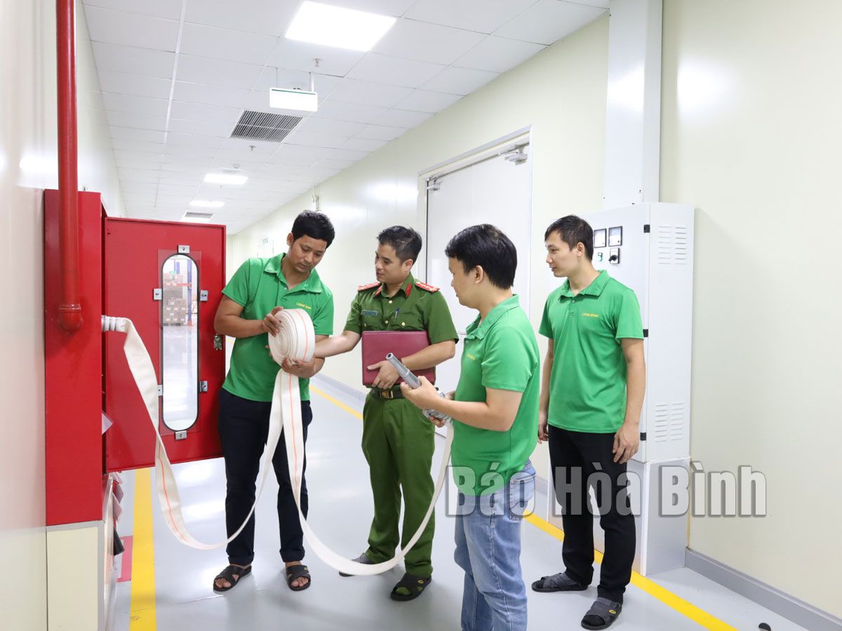 H&ograve;a B&igrave;nh: Ph&ograve;ng tr&aacute;nh nguy cơ mất an to&agrave;n lao động