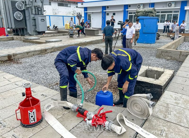 Ðiện lực Cà Mau: Vì môi trường lao động an toàn