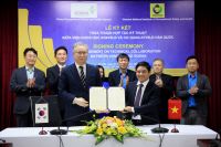 Lễ ký kết thỏa thuận hợp tác kỹ thuật giữa Viện Khoa học An toàn và Vệ sinh lao động và Cơ quan An toàn vệ sinh lao động Hàn Quốc