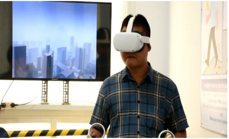 Ứng dụng c&ocirc;ng nghệ hiện thực ảo trong đ&agrave;o tạo an to&agrave;n vệ sinh lao động