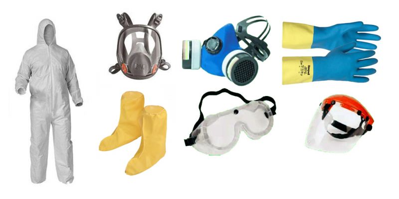 Thiết bị bảo vệ c&aacute; nh&acirc;n trong m&ocirc;i trường lao động tiếp x&uacute;c với h&oacute;a chất