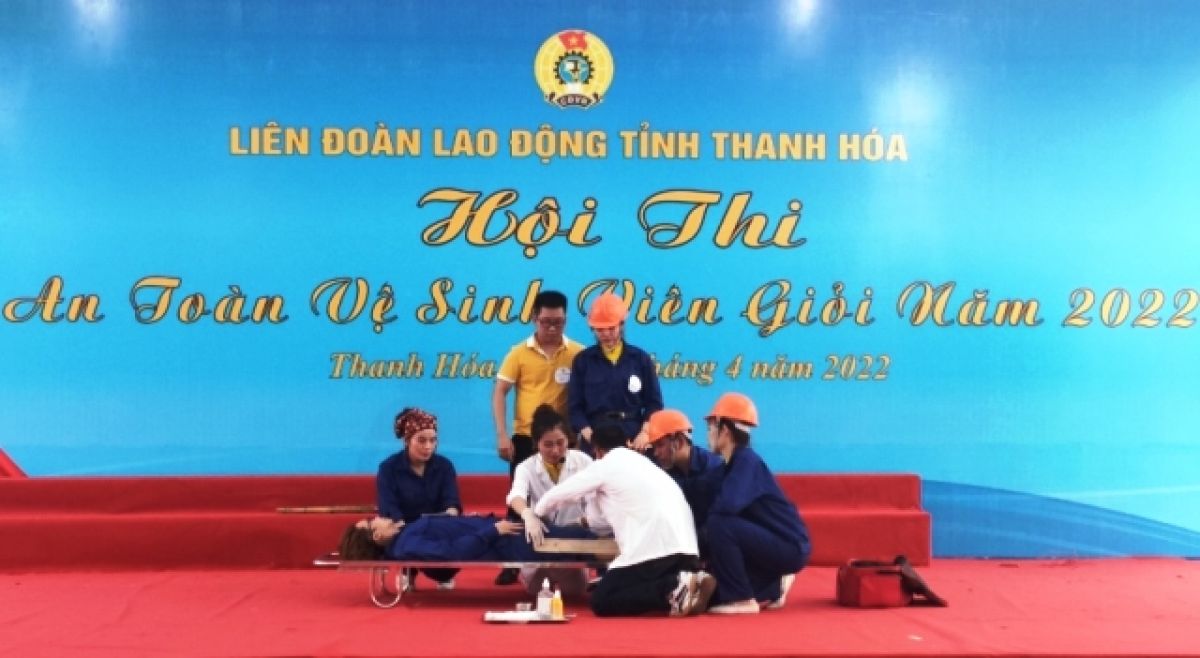 Chuyển biến t&iacute;ch cực trong c&ocirc;ng t&aacute;c an to&agrave;n, vệ sinh lao động của tổ chức C&ocirc;ng đo&agrave;n