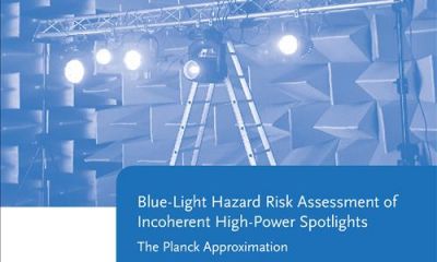 Đánh giá rủi ro nguy cơ ánh sáng xanh của đèn rọi công suất cao phân tán