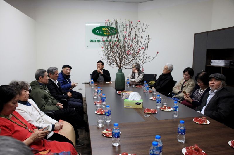 Gặp mặt tri &acirc;n c&aacute;n bộ hưu tr&iacute; c&aacute;c thời kỳ, truyền thống tốt đẹp của Trạm Quan trắc v&agrave; Ph&acirc;n t&iacute;ch m&ocirc;i trường lao động